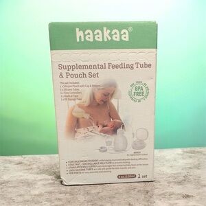 ✨ Haakaa Silicone Supplemental Feeding Tube Set (SNS) - NIB ✨